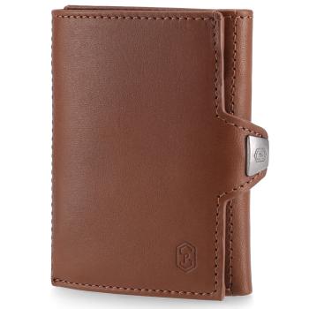 Slimpuro TRYO Slim Wallet 5 carduri pentru monede, 9,2 x 2,2 x 7,5 cm (L x Î x l), protecție RFID