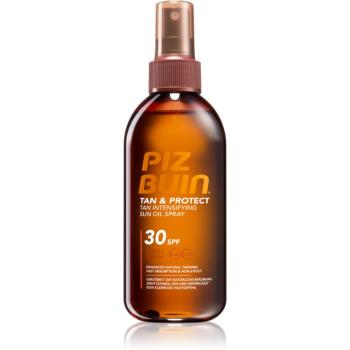 Piz Buin Tan & Protect ulei protector pentru accelerarea bronzului SPF 30 150 ml