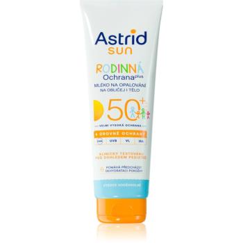 Astrid Sun lotiune pentru bronzat SPF 50+ 250 ml