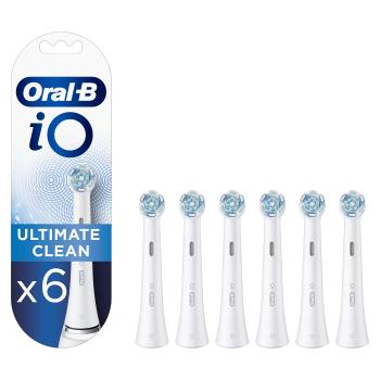 Oral B Rezervă de perie iO Ultimate Clean White 6 buc