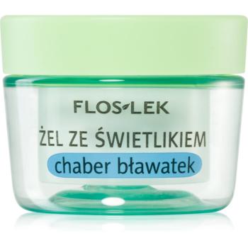 FlosLek Laboratorium Eye Care Gel pentru  jurul ochilor cu un luminator și albastrele 10 g