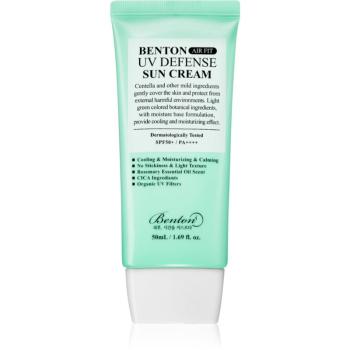 Benton Air Fit UV Defense emulsie protectoare calmantă SPF 50+ 50 ml