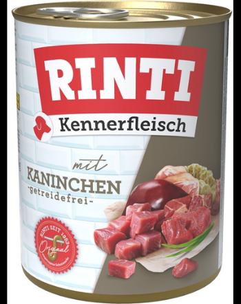 RINTI Kennerfleisch Rabbit 800 g conserva hrana umeda caini