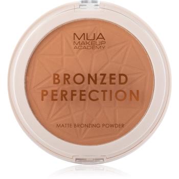 MUA Makeup Academy Bronzed autobronzant cu efect matifiant culoare Sunset Tan 15 g