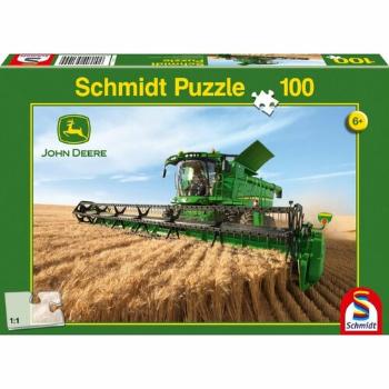 Puzzle Schmidt Combină John Deere S690, 100 piese