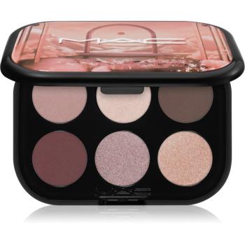 MAC Cosmetics Connect In Colour Eye Shadow Palette 6 shades paletă cu farduri de ochi culoare Embedded In Burgundy 6,25 g