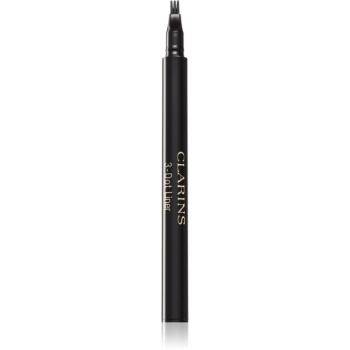 Clarins 3-Dot Liner tus de ochi culoare Black  0.7 ml