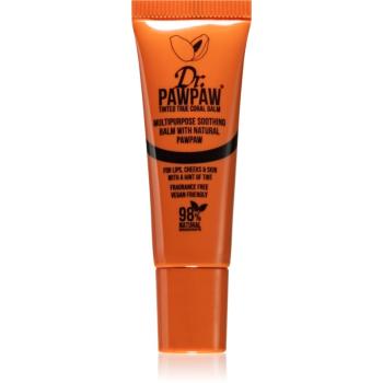 Dr. Pawpaw True Coral balsam tonic pentru buze si obraji 10 ml