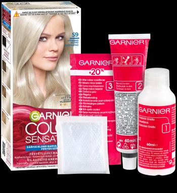 Garnier Vopsea de păr Color Sensation The Vivids (Permanent Hair Color) 60 ml Silver Blond