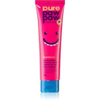 Pure Paw Paw Strawberry Balsam pentru buze crapate si pielea uscata 25 g