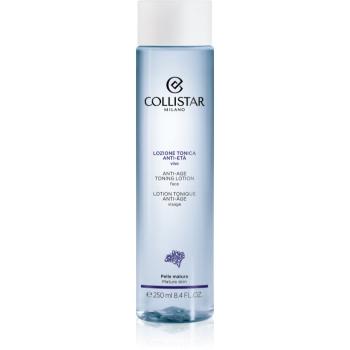 Collistar Cleansers Anti-age Toning Lotion Face solutie tonica cu efect de iluminare cu efect antirid 250 ml