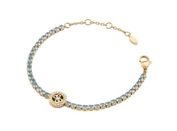 Guess Brățară de tenis decentă pentru femei Paradise JUBB05142JWYGLS 18,4 cm