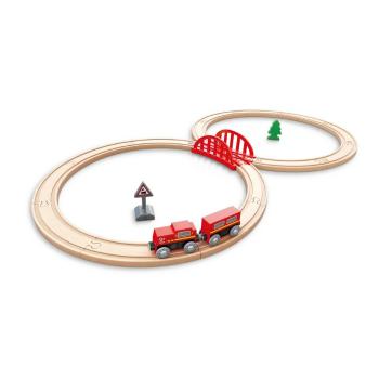 Set circuit clasic de tren Hape 