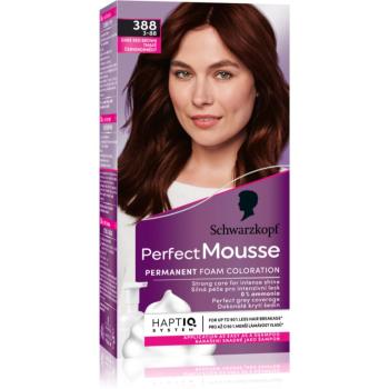 Schwarzkopf Perfect Mousse Culoare permanenta pentru par culoare 388 Dark red brown 2x35 ml