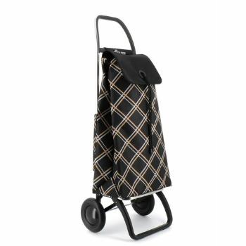 Rolser Geantă de cumpărături pe roți I-Max Chiara2 , negru-portocaliu, negru