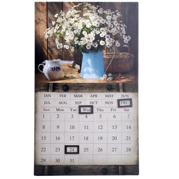 Calendar de perete Margarete, 30 x 50 cm