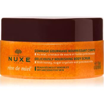 Nuxe Rêve de Miel Deliciously Nourishing Body Scrub Exfoliant hrănitor pentru corp 175 ml