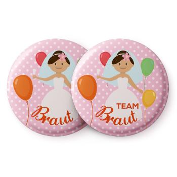 Spielehelden Balloons Buttons 16 cadouri de burlăcițe 16 insigne 5,6 cm extra mare cadou de burlăcițe cadou de burlăcițe