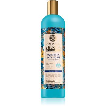 Natura Siberica Oblepikha (Sea-Buckthorn) spumă de baie revitalizantă 550 ml