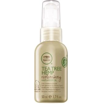 Paul Mitchell Ulei hidratant de cânepă pentru păr și corp 2 în 1 Tea Tree Hemp (Replenishing Hair & Body Oil) 50 ml