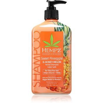 HEMPZ Sweet Pineapple Honey Melon sampon hidratant pentru păr 500 ml