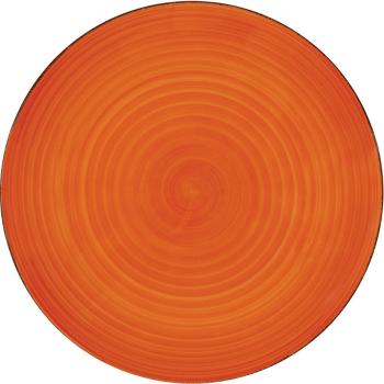 Lamart LT9081 farfurie mică din ceramică Happy,diametru 26,8 cm, portocaliu, portocaliu