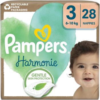 Pampers Harmonie Size 3 scutece de unică folosință 6-10 kg 28 buc