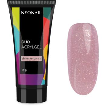 NEONAIL Duo Acrylgel Shimmer Pansy gel pentru modelarea unghiilor 15 g