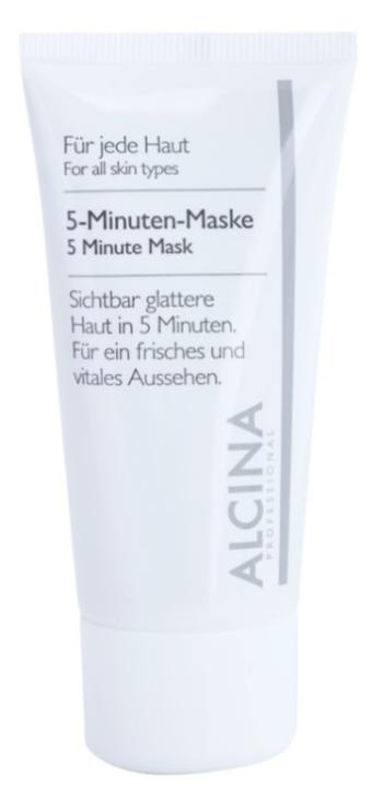 Alcina Mască de 5 minute pentru un aspect proaspăt al pielii ( Minute Mask) 50 ml