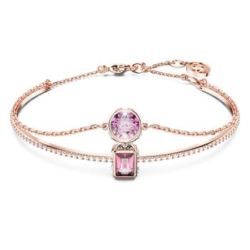 Swarovski Brățară dublă de lux placată cu aur cu cristale Swarovski Stilla 5668243