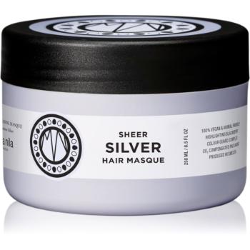 Maria Nila Sheer Silver Masque masca hranitoare pentru par blond 250 ml