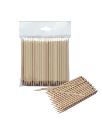 STALEKS Bețișoare pentru manichiură Orange Expert 110 mm (Wooden Stick) 100 buc
