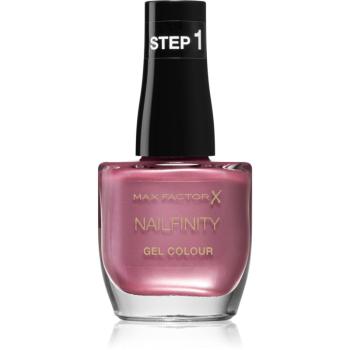 Max Factor Nailfinity Gel Colour gel de unghii fara utilizarea UV sau lampa LED culoare 240 Starlet 12 ml