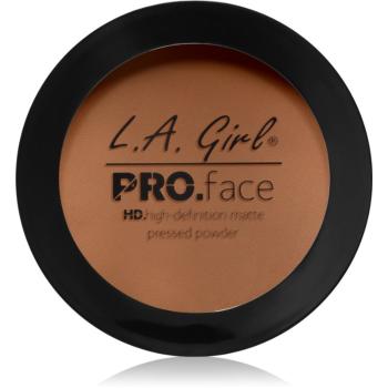 L.A. Girl Cosmetics PRO. Face HD pudra compacta cu efect matifiant culoare True Bronze 7 g