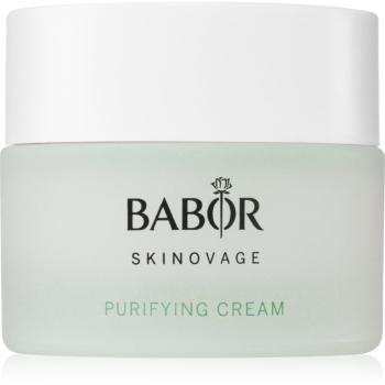 BABOR Skinovage Purifying Cream crema ce ofera luminozitate si hidratare pentru pielea problematica 50 ml