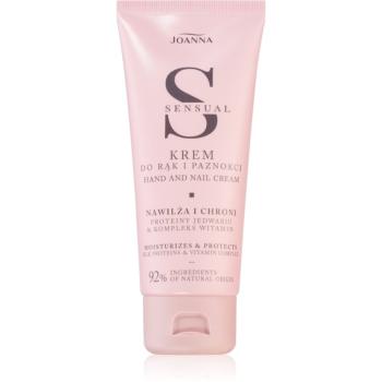 Joanna Sensual hidratant si pentru protectie solara de maini Silk Proteins & Vitamin Complex 100 g