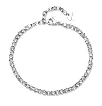 Brosway Brățară tenis din oțel cu zirconiu cubic transparent Desideri BEI099