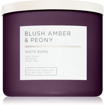 Bath & Body Works Blush Amber Peony illatgyertya 411 g