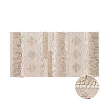 ALL NATURE kender szőnyeg mintás, rojtokkal 140 x 70cm