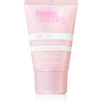 hello sunday the illuminating one strat de baza protector sub make-up SPF 50 50 ml