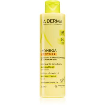 A-Derma Exomega Control ulei de dus pentru piele uscata spre atopica 200 ml