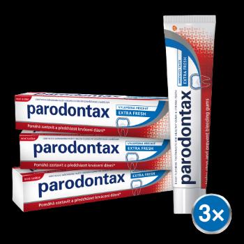 PARODONTAX Extra Fresh zubná pasta 3 x 75 ml