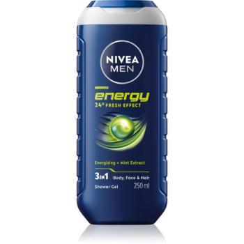 Nivea Men Energy gel de duș pentru barbati 250 ml