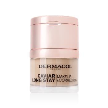 Dermacol Fond de ten cu efect de lungă durată cu extracte de caviar (Caviar Long Stay Make-Up & Corrector) 30 ml 3 Nude
