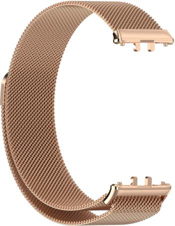 4wrist Curea pentru Samsung Fit 3 - Milanese Loop Rose Gold