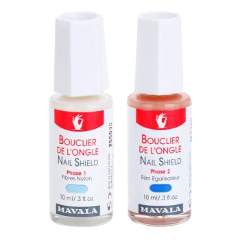 Mavala Nail Camouflage Nail Shield tratament bifazic pentru regenerarea si elasticitatea unghiilor 2x10 ml