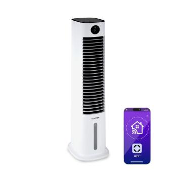 Klarstein Skytower Grand Smart, răcitor de aer, 80 W, 480 m³ / h, 8 litri, portabil