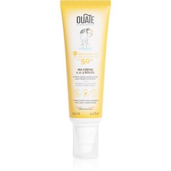 OUATE My 1,2,3 Sunscreen SPF 50+ for Face and Body crema pentru protectie solara pentru fata si corp SPF 50+ 125 ml