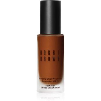 Bobbi Brown Skin Long-Wear Weightless Foundation tartós alapozó SPF 15 árnyalat Cool Almond (C-086) 30 ml