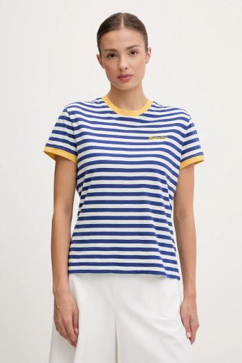 Napapijri pamut póló S-Baie fehér, NP0A4ILBSA91